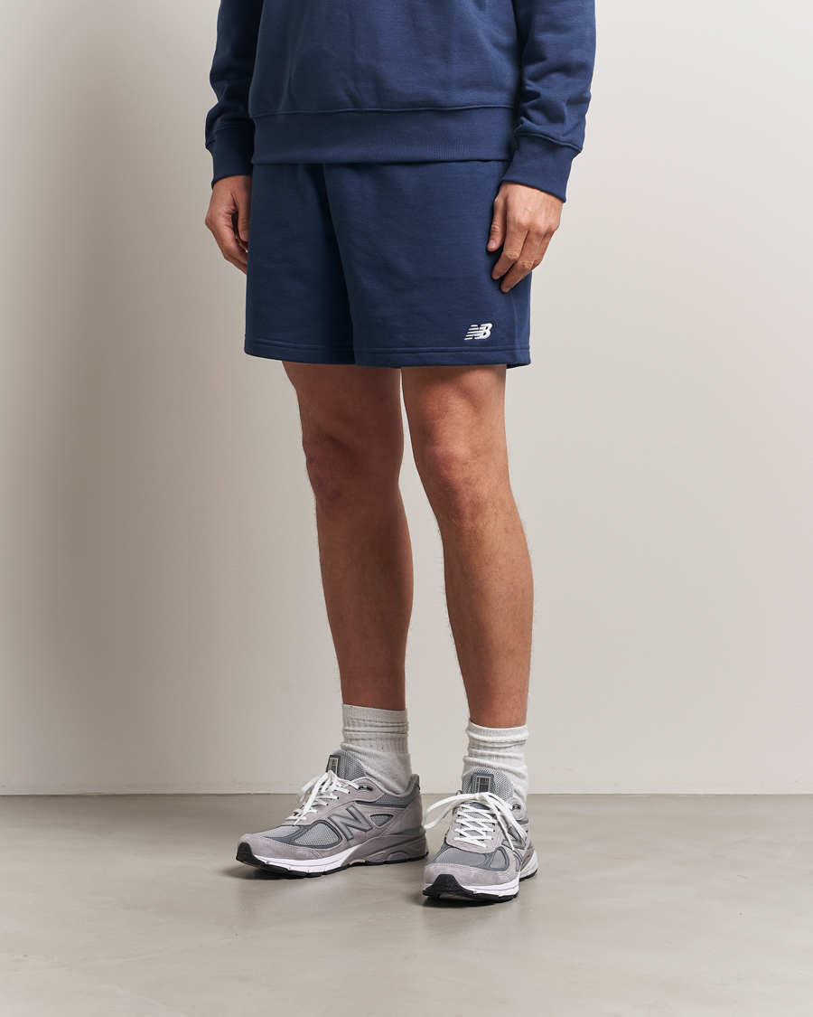 Herren | Shorts | New Balance | Essentials French Terry Shorts Navy