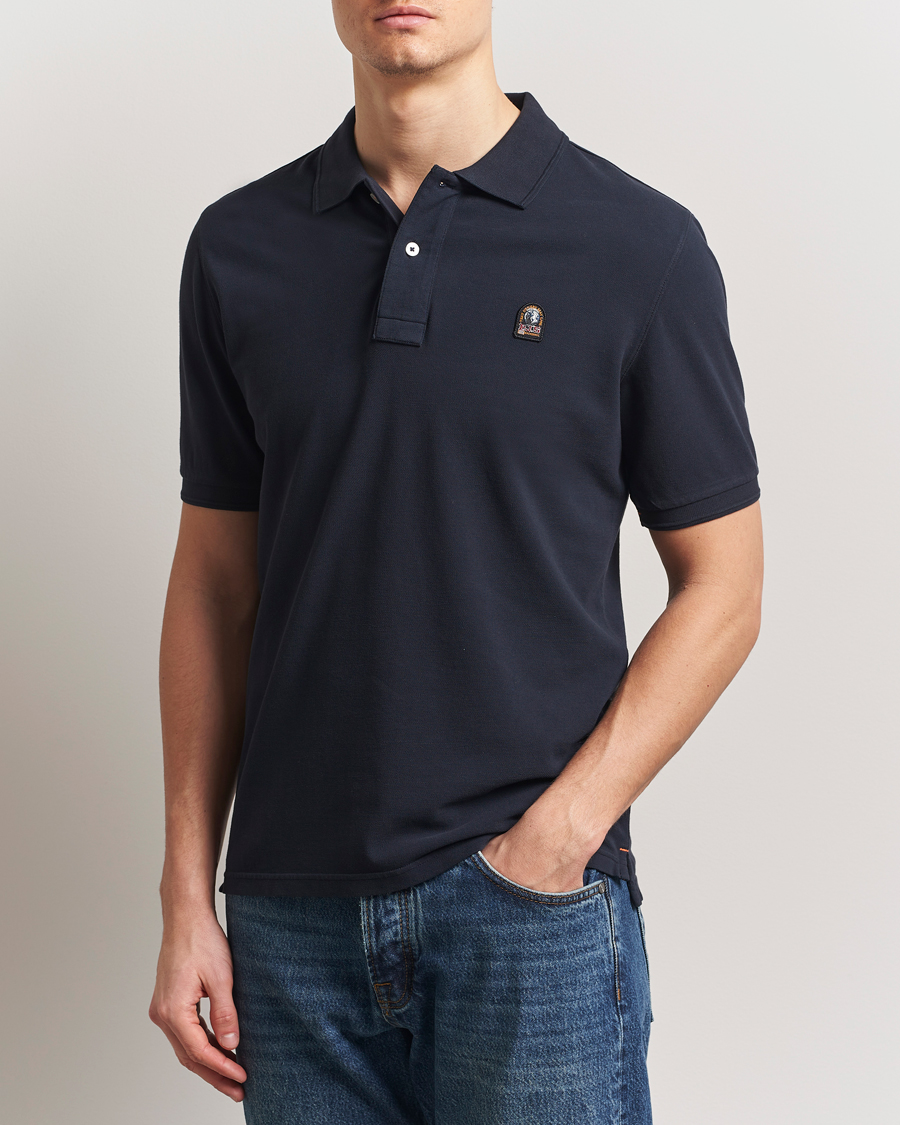 Herren | Poloshirts | Parajumpers | Patch Polo Blue Navy