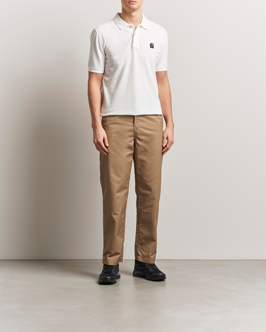 Herren | Poloshirts | Parajumpers | Patch Polo White