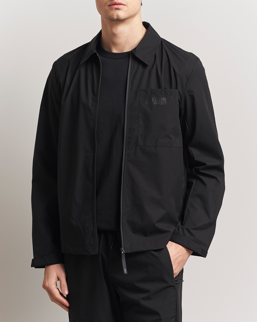 Herren | Hemden | RAINS | Mito Lightweight Overshirt Black