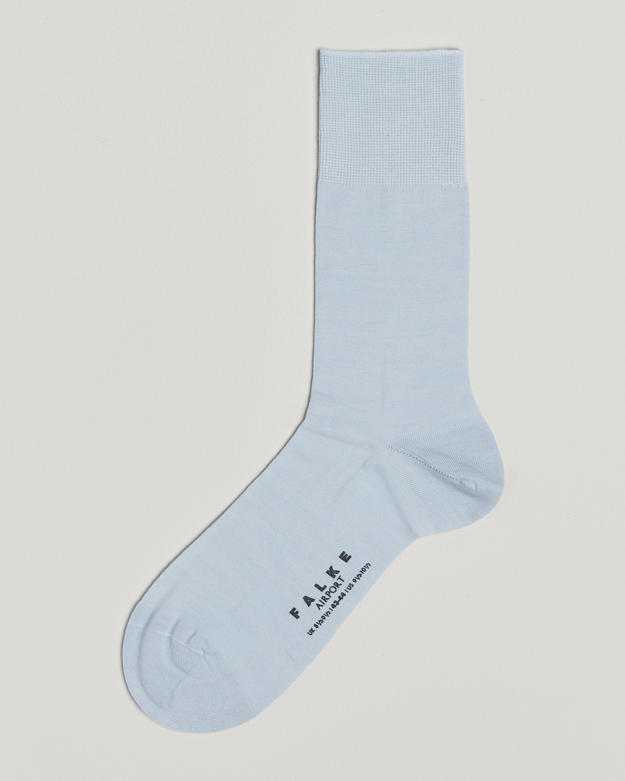 Herren | Unterwäsche | Falke | Airport Socks Light Blue