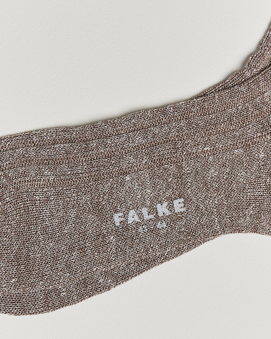 Herren | Unterwäsche | Falke | Bay Linen/Cotton Rib Sock Milkshake