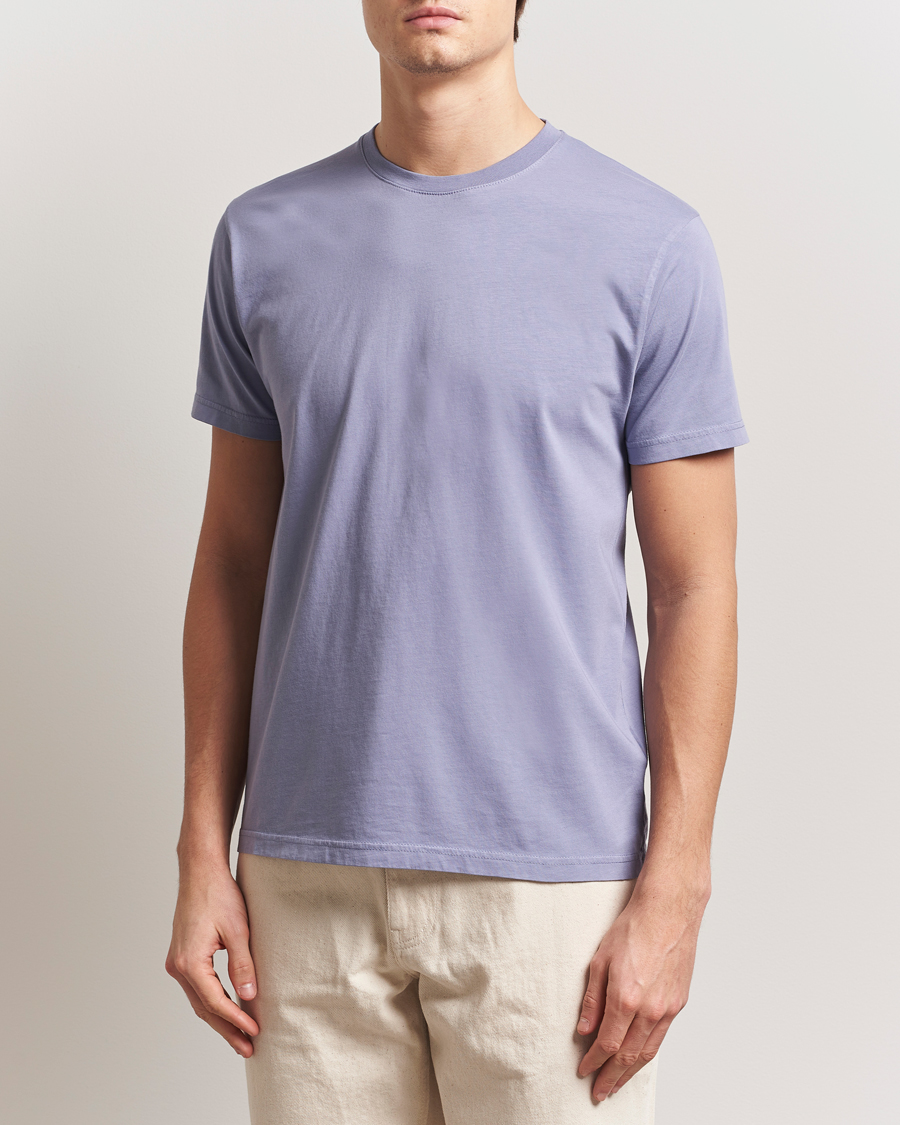 Herren | T-Shirts | Colorful Standard | Classic Organic T-Shirt Purple Jade