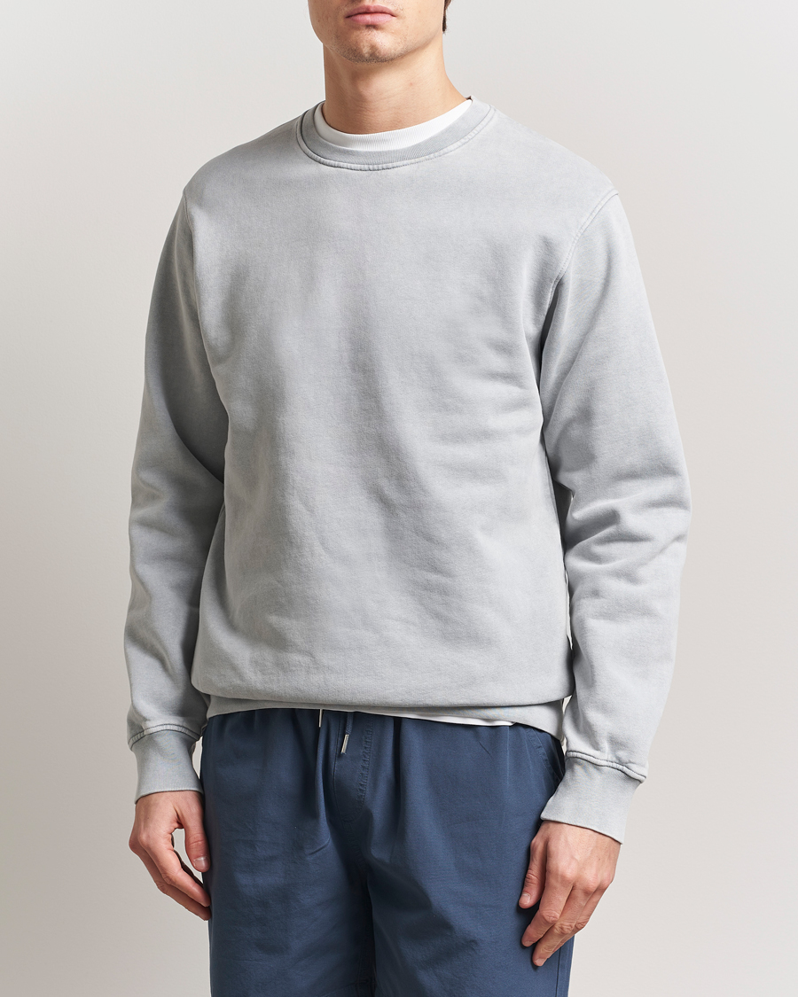 Herren | Pullover | Colorful Standard | Classic Organic Crew Neck Sweat Faded Grey
