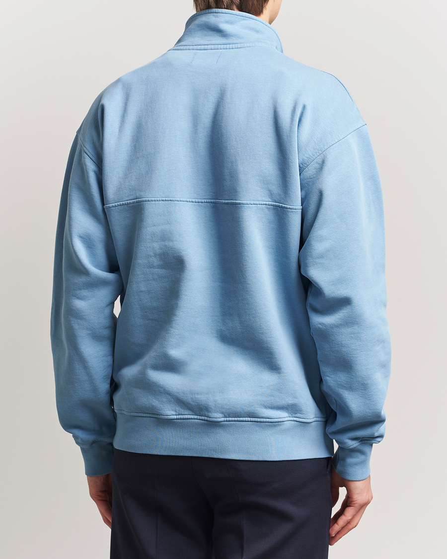 Herren | Pullover | Colorful Standard | Classic Organic Half-Zip Seaside Blue