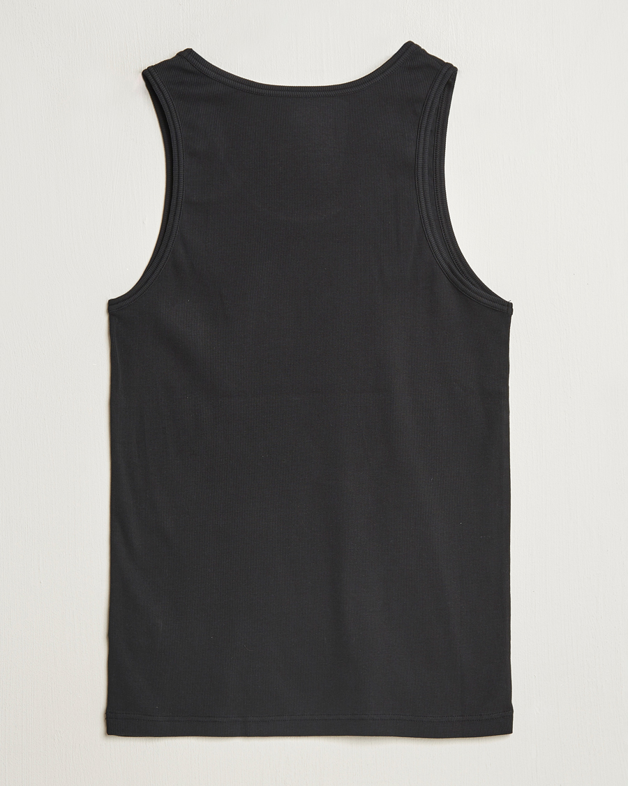Herren | T-Shirts | Colorful Standard | Organic Rib Tank Top Deep Black