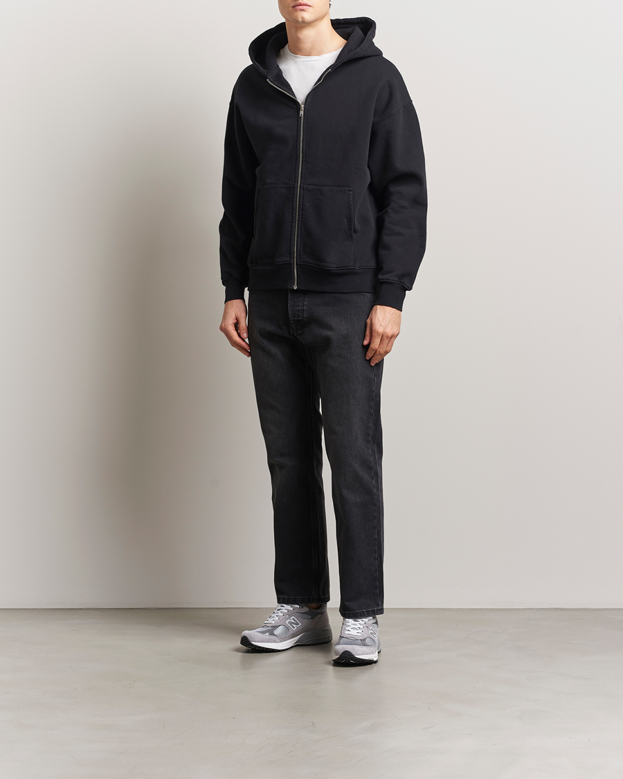 Herren | Pullover | Colorful Standard | Organic Full Zip Hoodie Deep Black