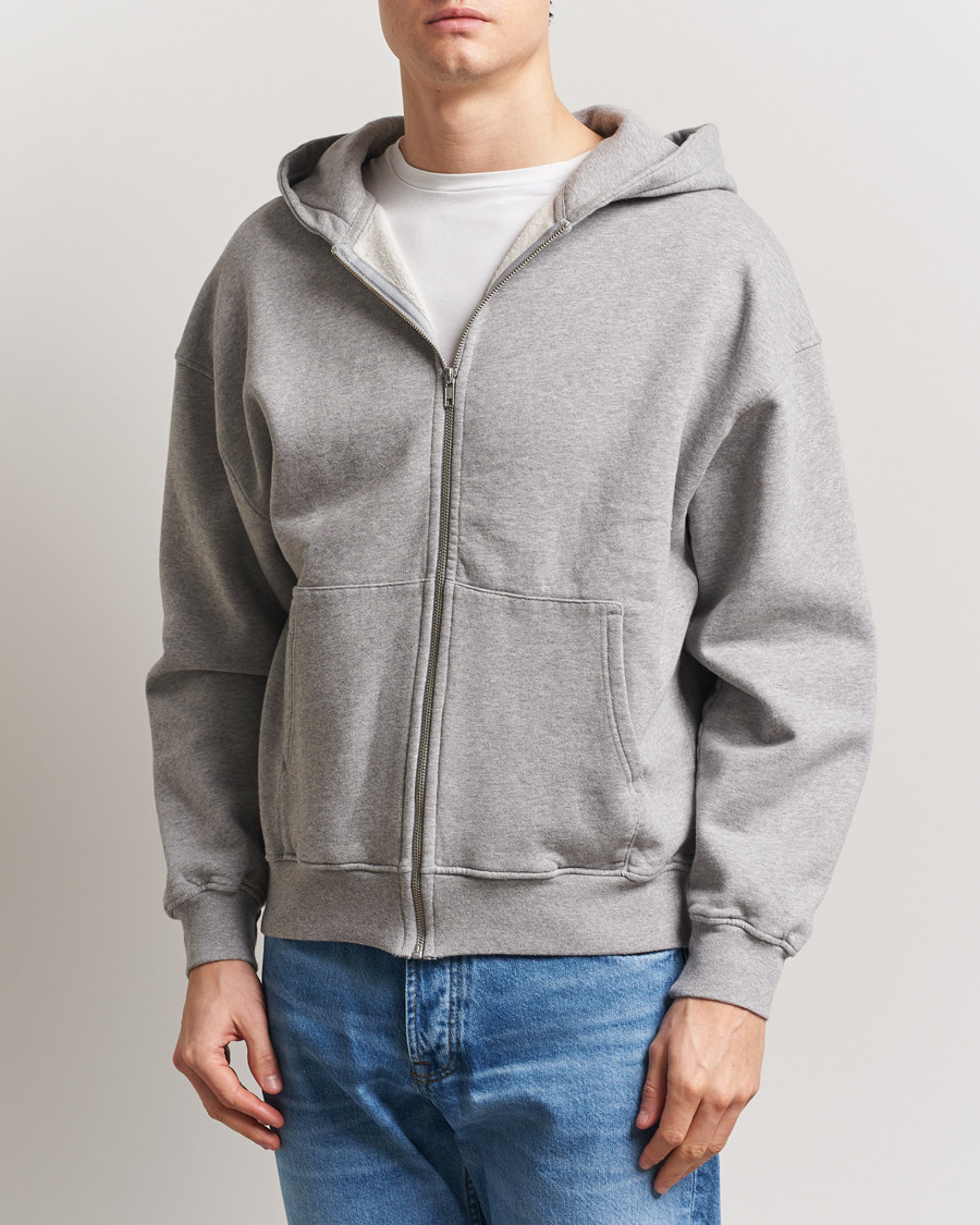 Herren | Pullover | Colorful Standard | Classic Organic Full Zip Hoodie Heather Grey