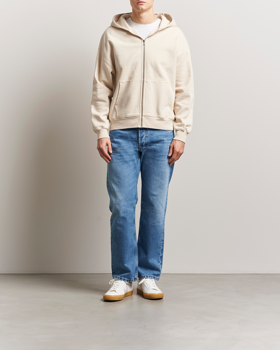 Herren | Pullover | Colorful Standard | Organic Full Zip Hoodie Ivory White