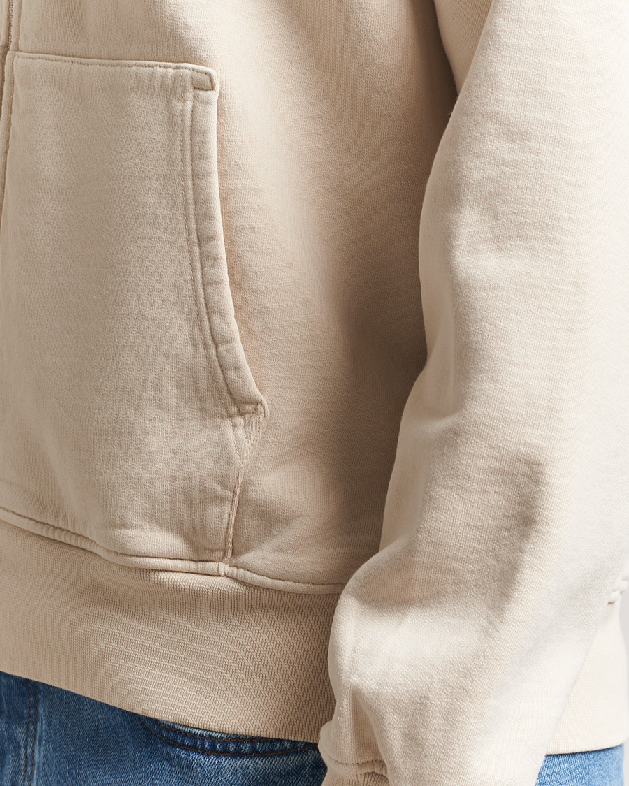 Herren | Pullover | Colorful Standard | Organic Full Zip Hoodie Ivory White
