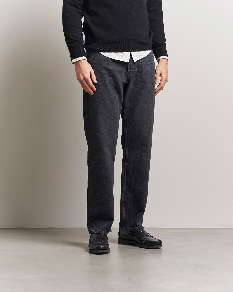 Herren | Jeans | Samsøe Samsøe | Eddie Regular Fit Jeans Black Blizzard