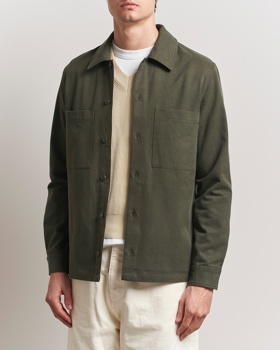 Herren | Hemden | Samsøe Samsøe | Sataka Overshirt Forest Night