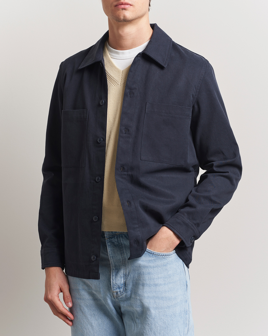Herren | Hemden | Samsøe Samsøe | Sataka Overshirt Salute Blue