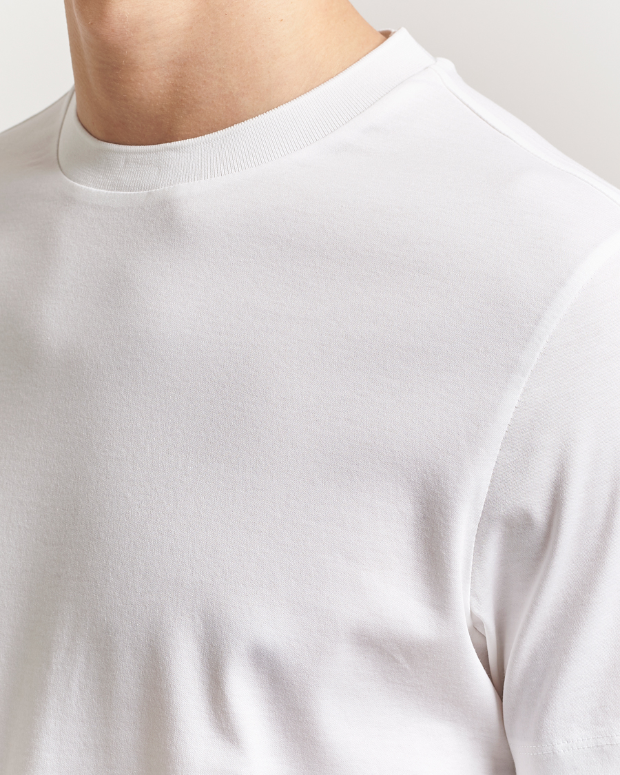 Herren | T-Shirts | BOSS CAMEL | Tesar Cotton Knitted T-Shirt White