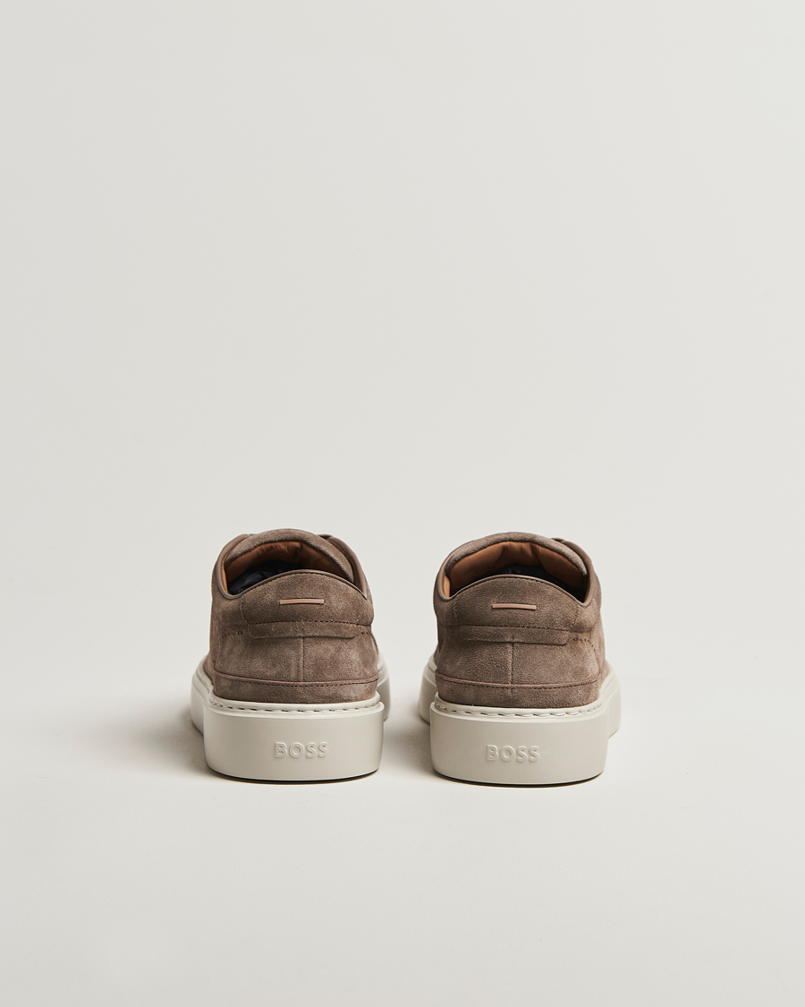 Herren | Sneaker | BOSS CAMEL | Gary Suede Sneaker Dark Beige