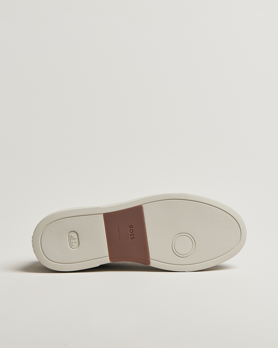 Herren | Sneaker | BOSS CAMEL | Gary Suede Sneaker Dark Blue