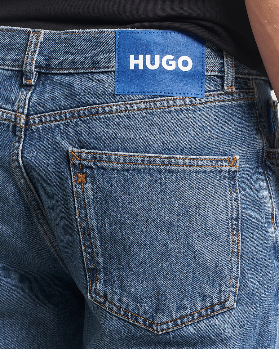 Herren | Jeans | HUGO | Jonah Straight Fit Jeans Medium Blue