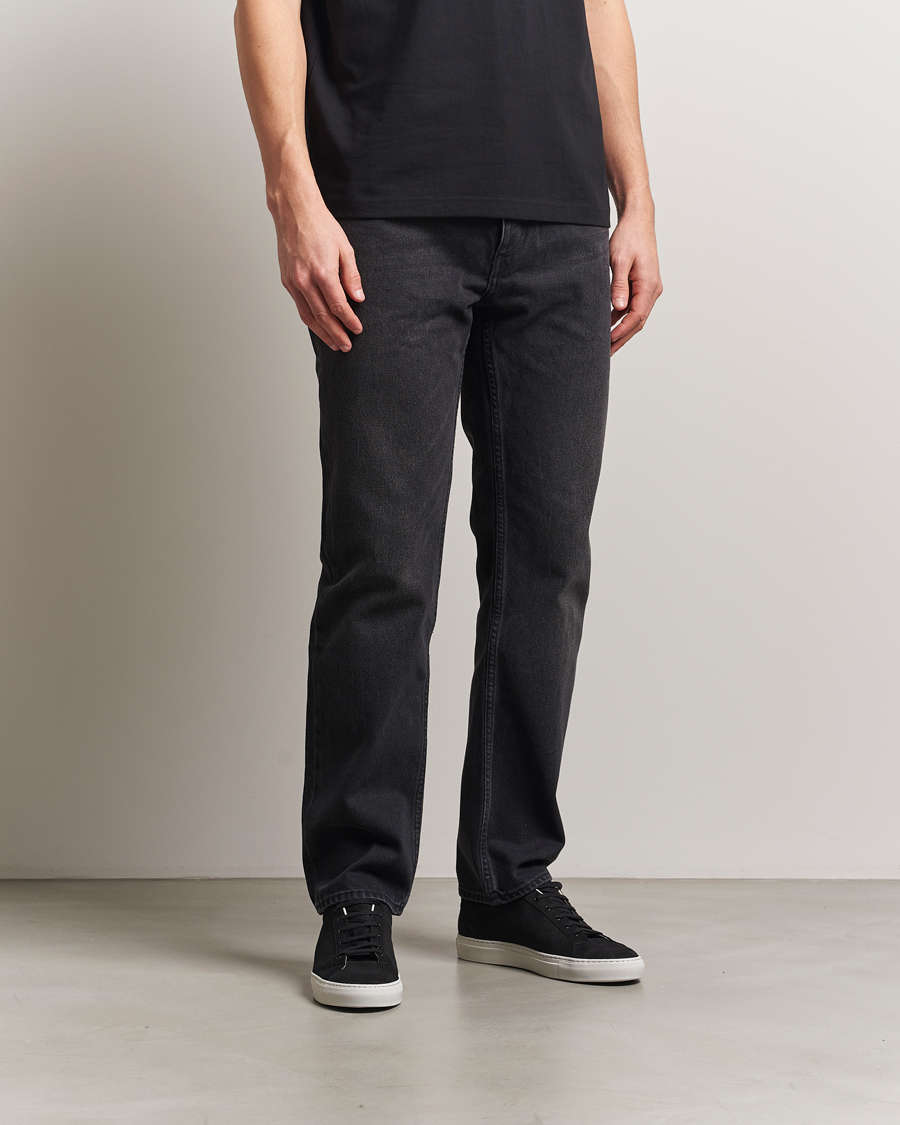 Herren | Jeans | HUGO | Jonah Straight Fit Jeans Washed Black
