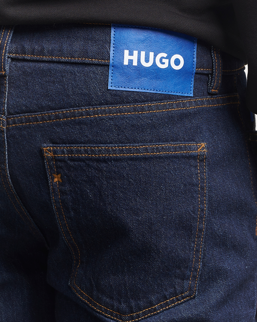 Herren | Jeans | HUGO | Brody Tapered Fit Jeans Dark Blue