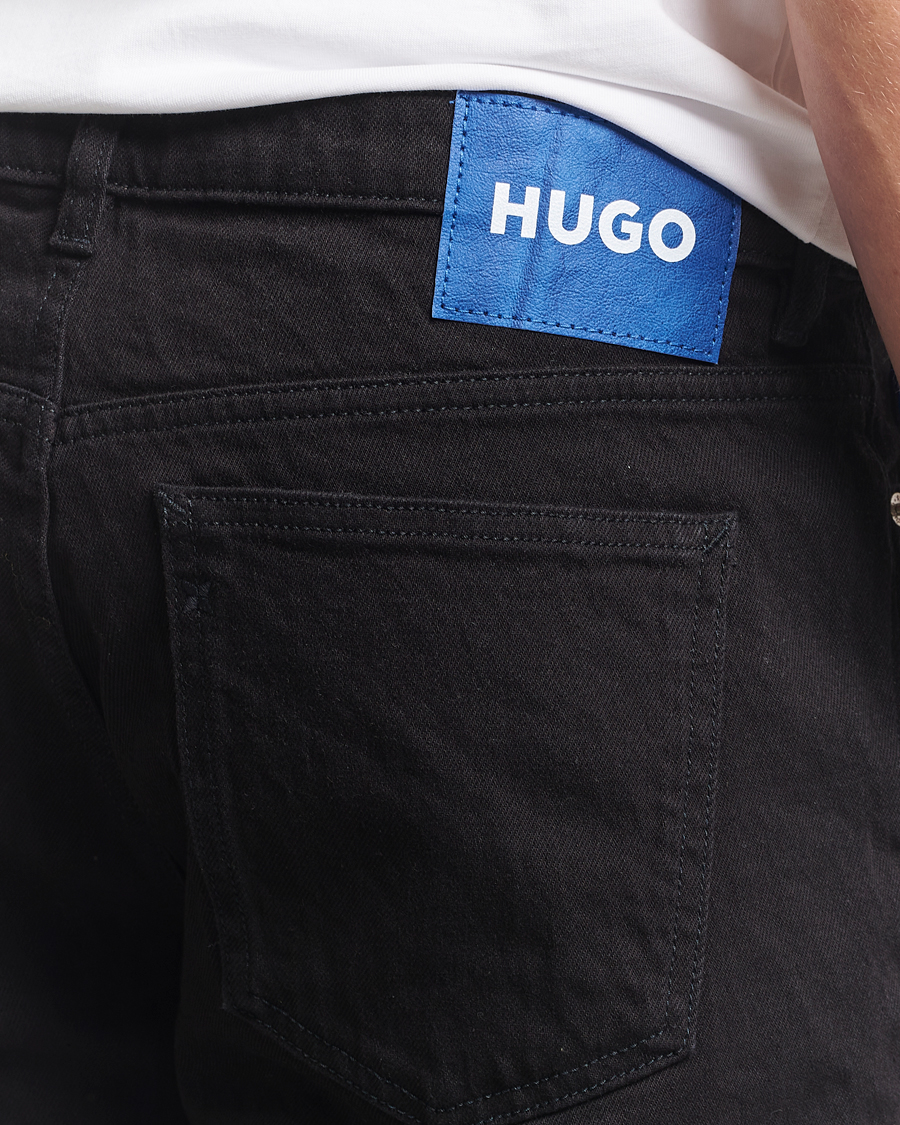 Herren | Jeans | HUGO | Brody Tapered Fit Jeans Black