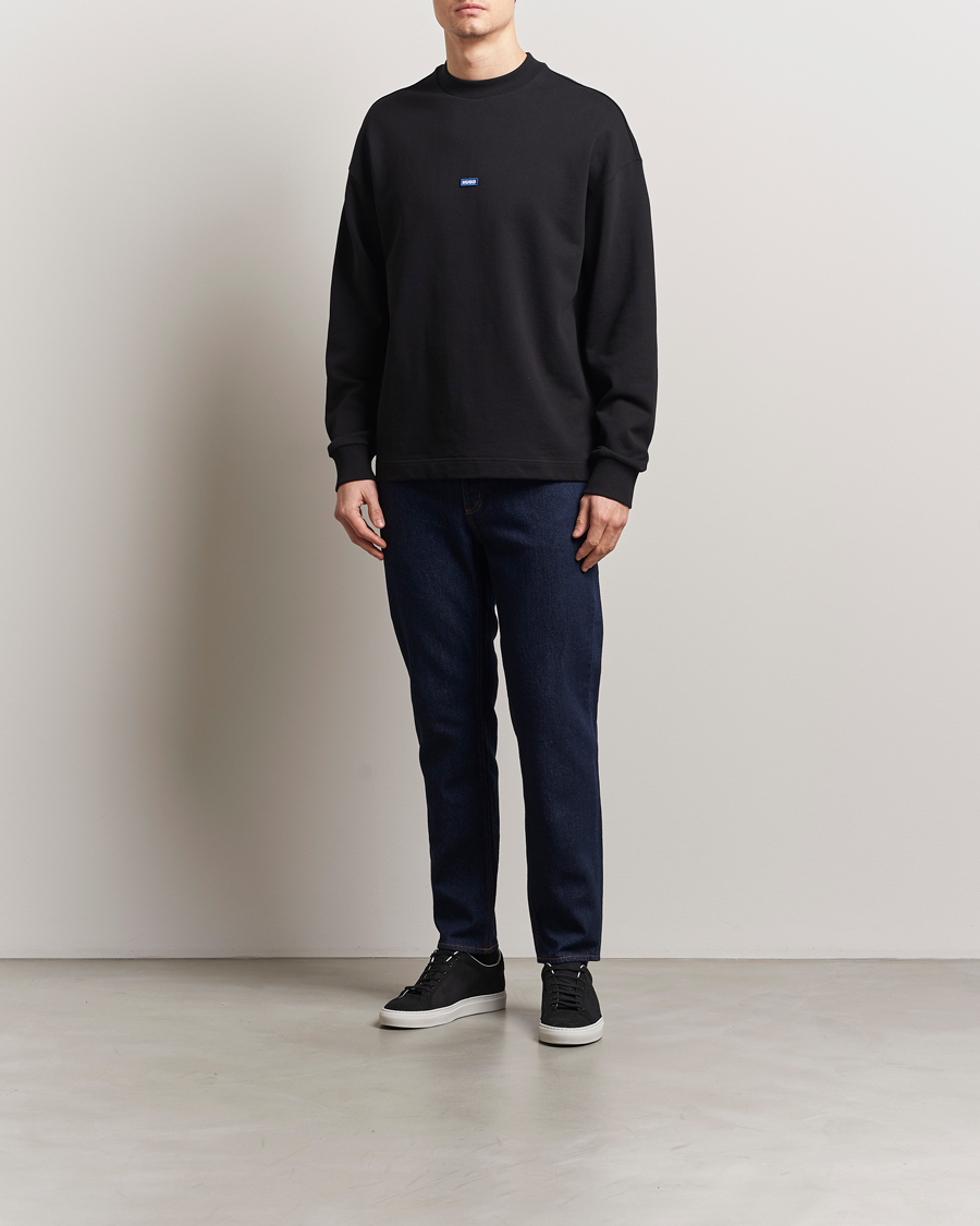 Herren | Pullover | HUGO | Nedro Crew Neck Sweatshirt Black