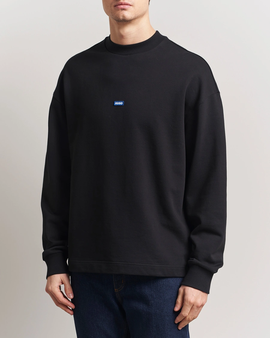 Herren | Pullover | HUGO | Nedro Crew Neck Sweatshirt Black