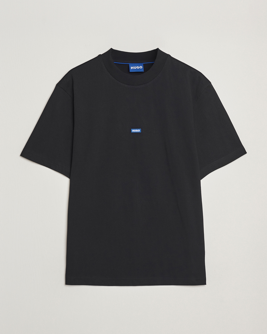 Herren | T-Shirts | HUGO | Nieros Crew Neck T-Shirt Black
