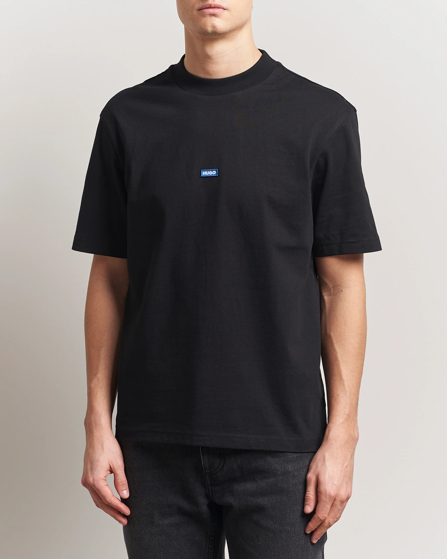 Herren | T-Shirts | HUGO | Nieros Crew Neck T-Shirt Black