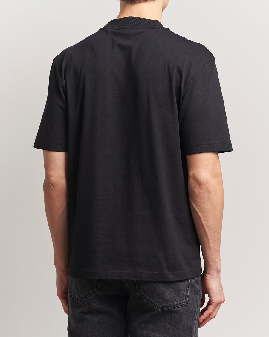 Herren | T-Shirts | HUGO | Nieros Crew Neck T-Shirt Black