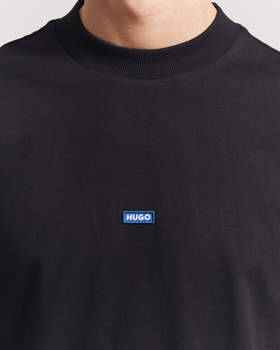 Herren | T-Shirts | HUGO | Nieros Crew Neck T-Shirt Black