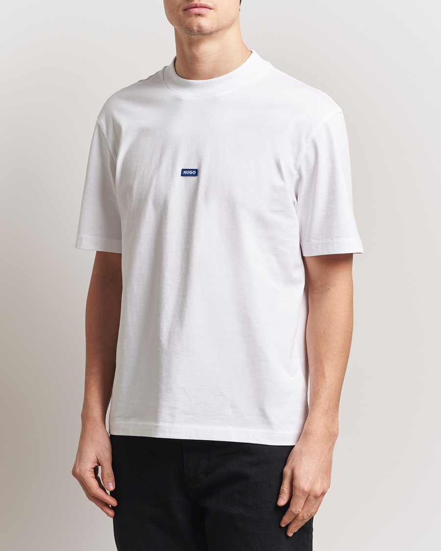 Herren | T-Shirts | HUGO | Nieros Crew Neck T-Shirt White