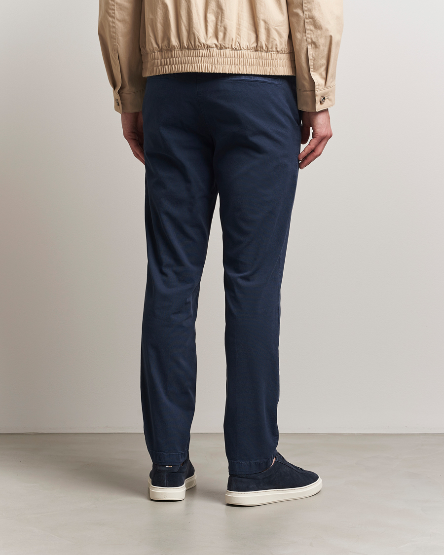 Herren | Hosen | BOSS BLACK | Kaiton Structured Cotton Pants Dark Blue