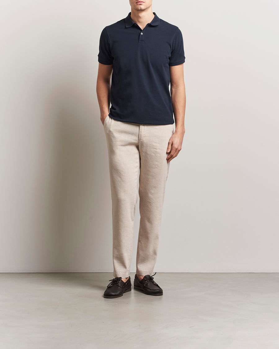 Herren | Hosen | BOSS BLACK | Kane Linen Blend Drawstring Trousers Light Beige