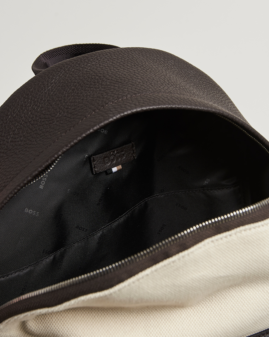 Herren | Taschen | BOSS BLACK | Canvas Backpack Natural