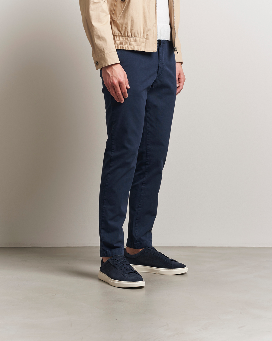 Herren | Sneaker | BOSS BLACK | Kieran Suede Sneaker Dark Blue