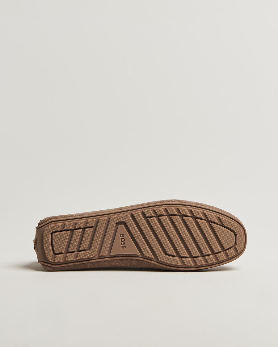 Herren | Loafer | BOSS BLACK | Noel Suede Moccasin Medium Beige