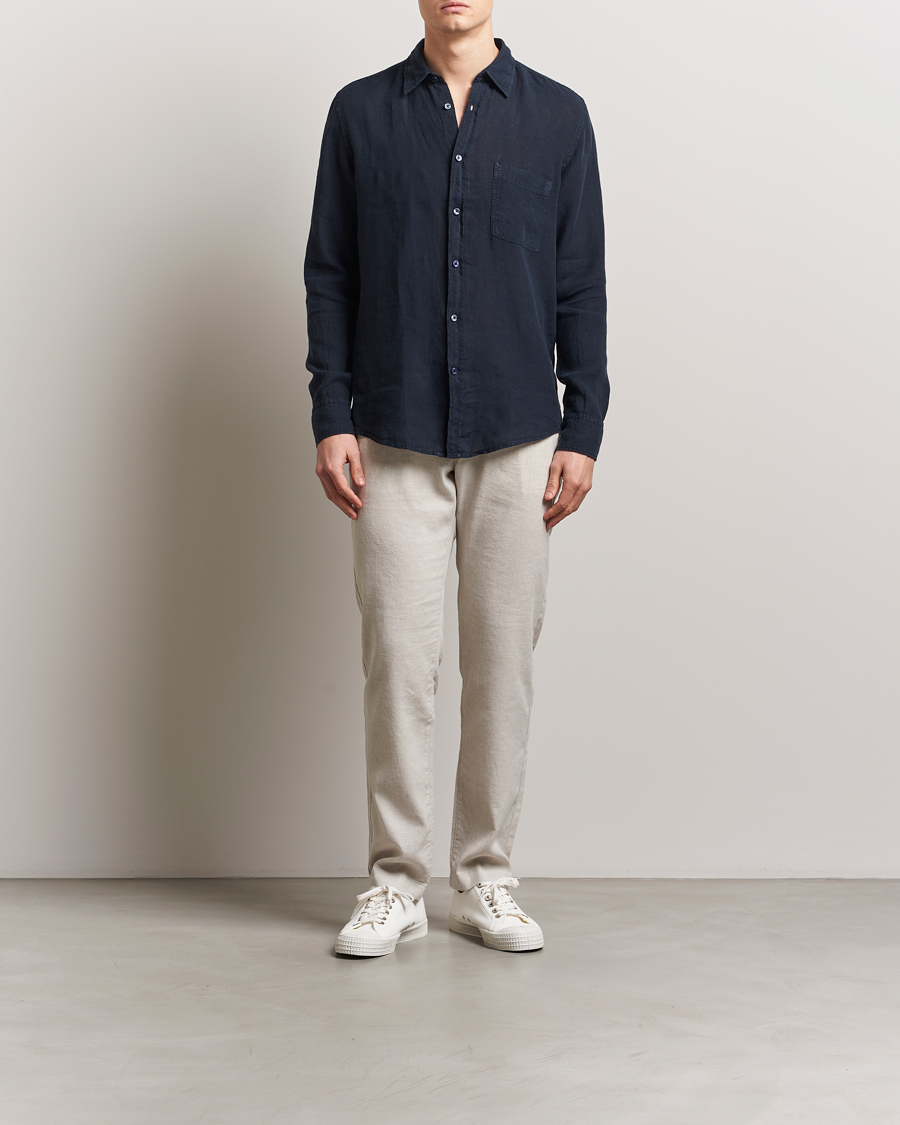 Herren | Hosen | BOSS ORANGE | Sanderson Linen Pants Light Beige