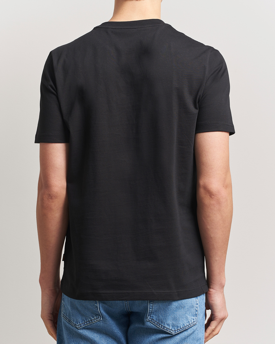 Herren | T-Shirts | BOSS ORANGE | Dunetrace Printed Crew Neck T-Shirt Black