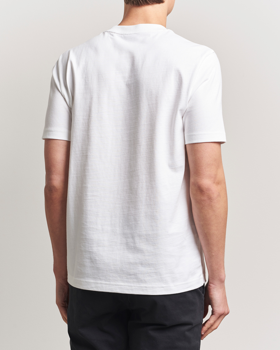 Herren | T-Shirts | BOSS ORANGE | On The Way Printed Crew Neck T-Shirt White