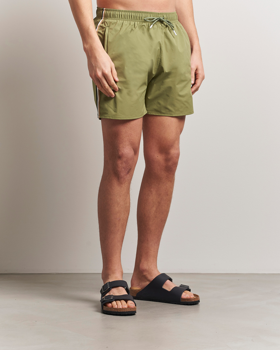 Herren | Badehosen | BOSS BLACK | Iconic Swimshort Medium Green