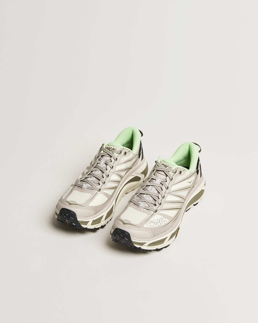 Herren | Hoka Mafate Speed 2 Putty/Eucalyptus | Hoka One One | Hoka Mafate Speed 2 Putty/Eucalyptus