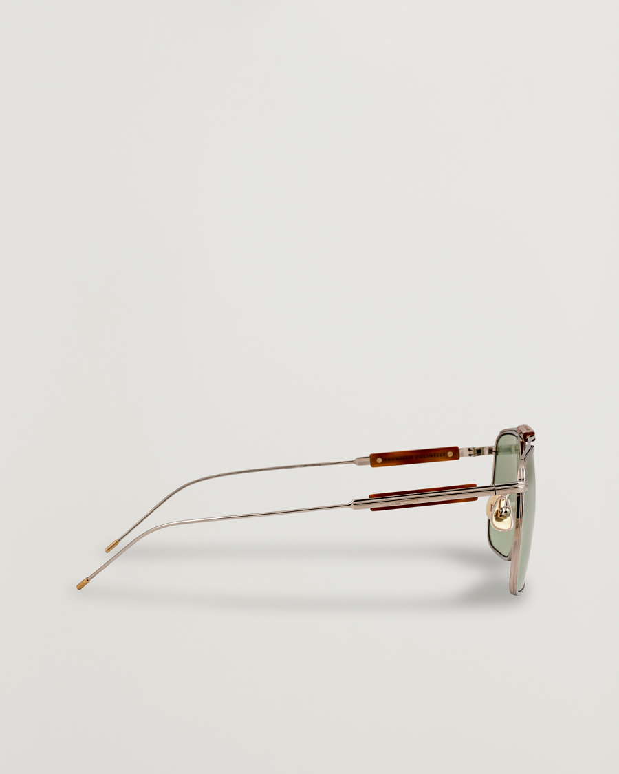 Herren | Sonnenbrillen | Brunello Cucinelli | 0BC2005ST Sunglasses Argento