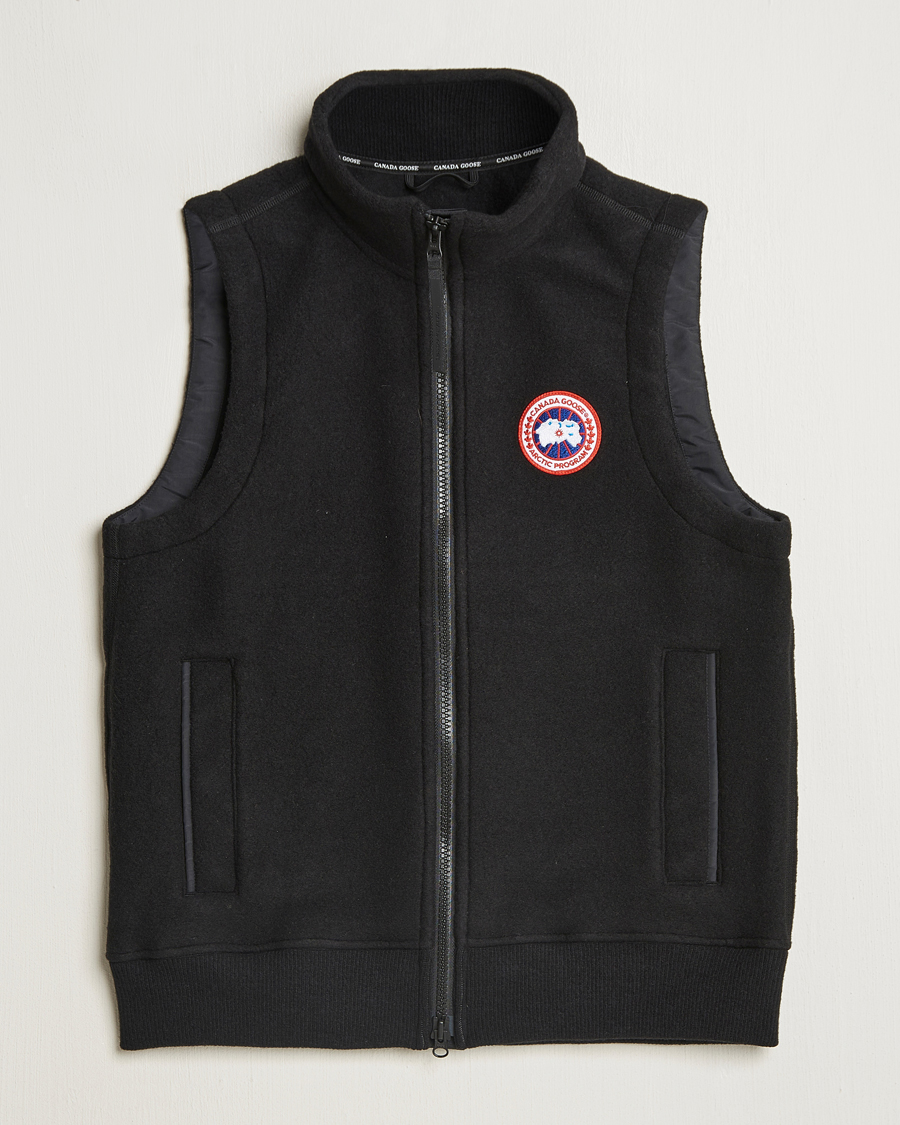 Herren | Westen | Canada Goose | Mersey Fleece Vest Black
