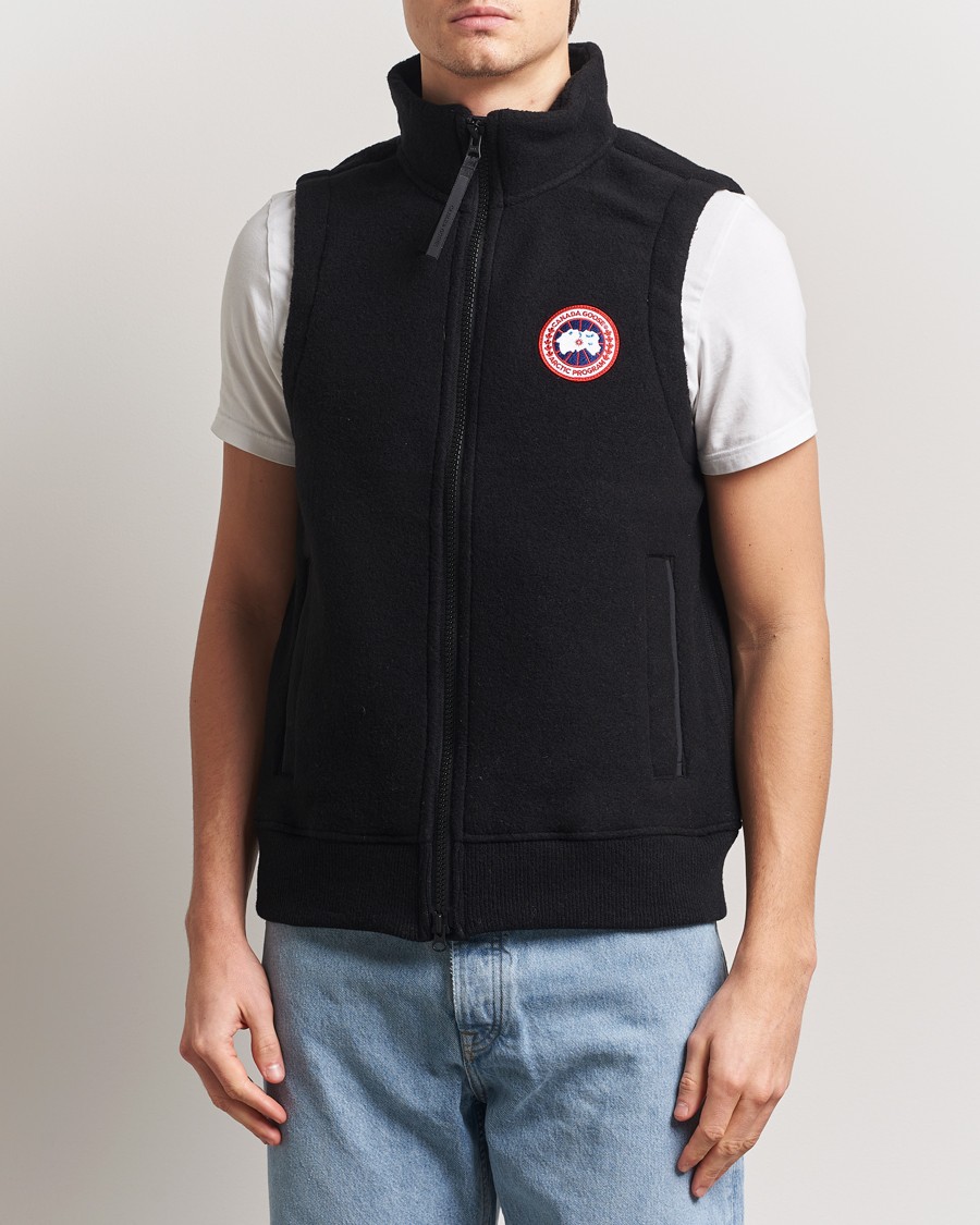Herren | Westen | Canada Goose | Mersey Fleece Vest Black