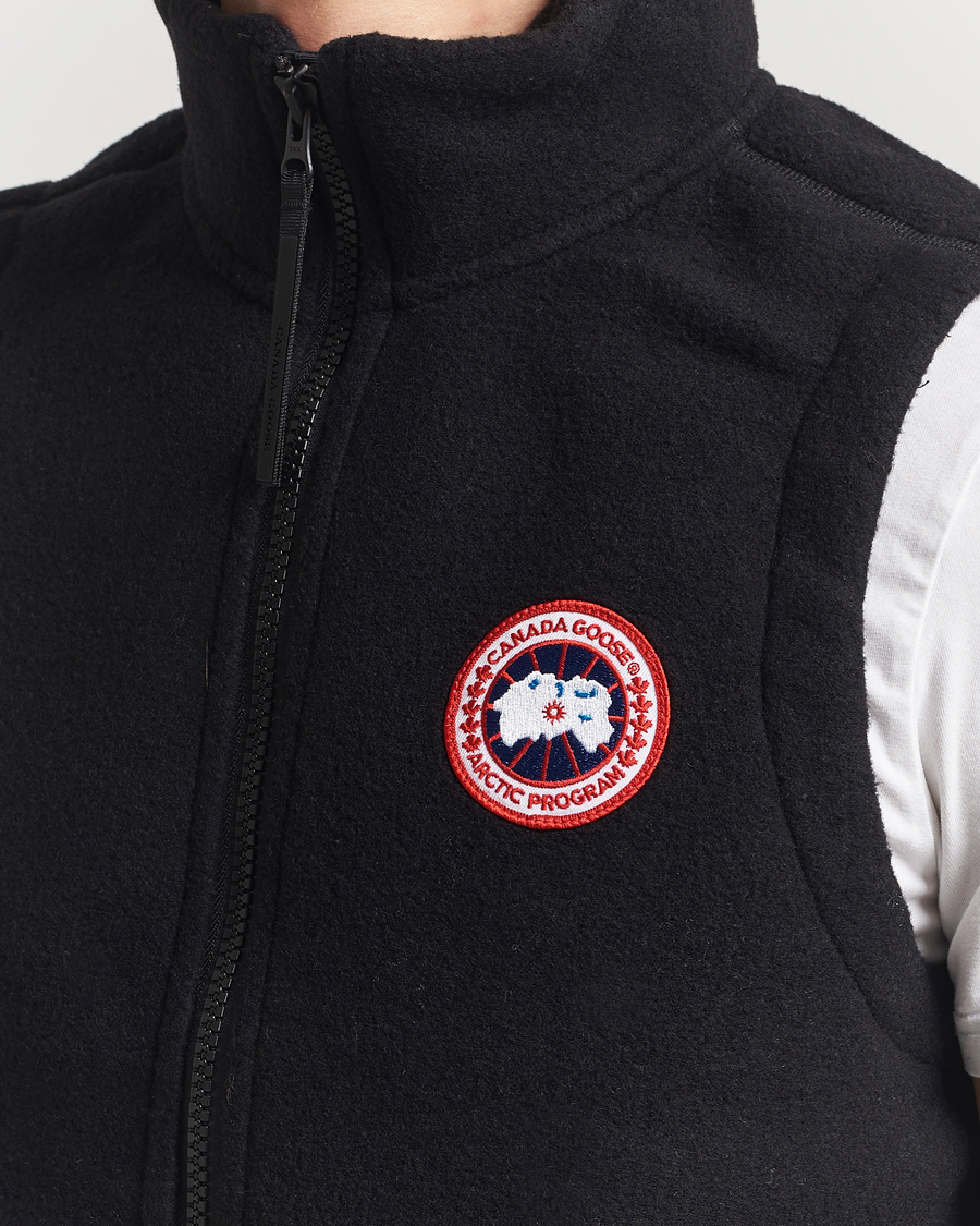 Herren | Westen | Canada Goose | Mersey Fleece Vest Black