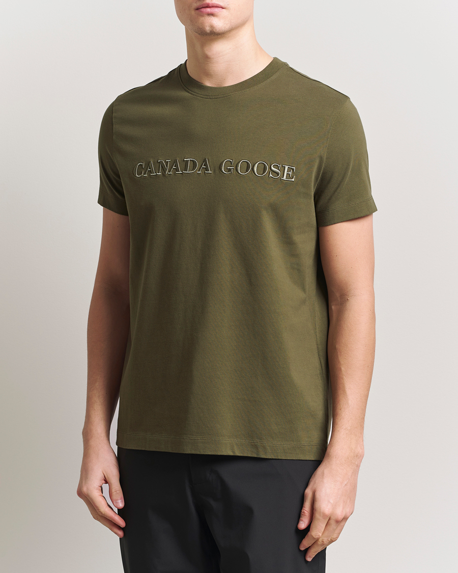 Herren | T-Shirts | Canada Goose | Emersen T-Shirt Military