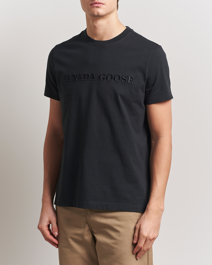 Herren | T-Shirts | Canada Goose | Emersen T-Shirt Black