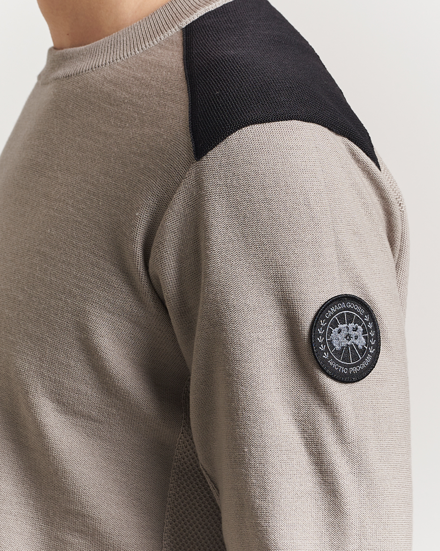 Herren | Pullover | Canada Goose Black Label | Dartmouth Crew Neck Sweater Limestone