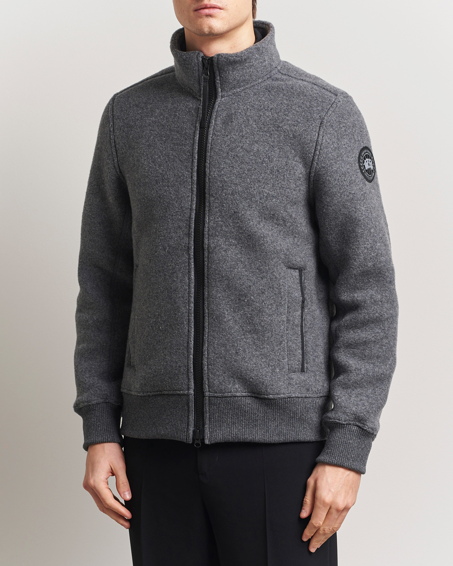 Herren | Jacken | Canada Goose Black Label | Lawson Fleece Jacket Quarry Grey