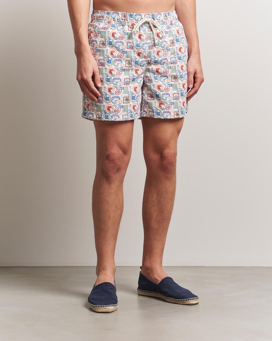 Herren | Badehosen | Ripa Ripa | Printed Swimshorts Off White